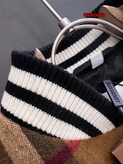 2024年12月24日秋冬新品バーバリー  本革 ジャケットアウター  wenzh工場