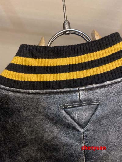 2024年12月30日新品PRADA  PU ジャケットアウター  chengyuan工場