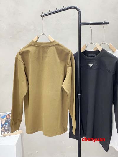 2024年12月30日新品PRADA 長袖 Tシャツ   chengyuan工場
