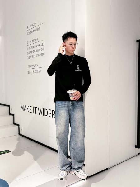 2024年12月30日秋冬新品入荷イヴサンローラン長袖 Tシャツ chengyuan工場