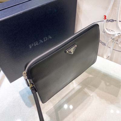 2025年早春新品入荷 PRADA クラッチバッグ 3工場