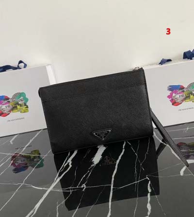 2025年早春新品入荷 PRADA クラッチバッグ 3工場