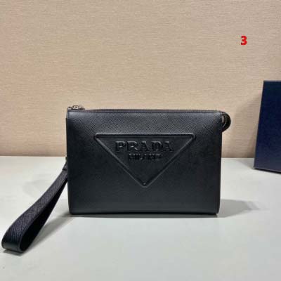 2025年早春新品入荷 PRADA クラッチバッグ 3工場