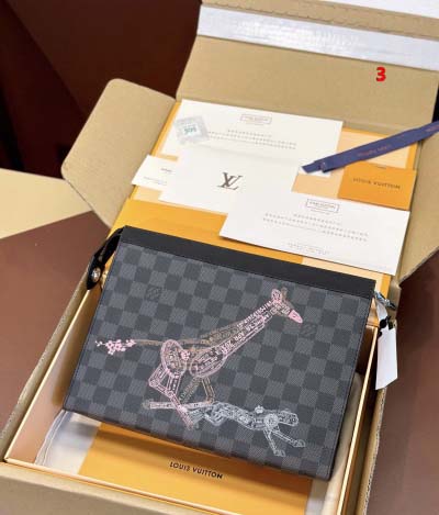 2025年早春新品入荷 ルイヴィトン クラッチバッグ 3工場