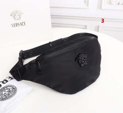 2025年早春新品入荷 ヴェルサーチ ウエストポーチバッグの男性 3工場