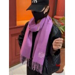 2024年12月3日新品入荷LOEWE カシミアスカーフ 暖かい防寒秋冬 1z工場
