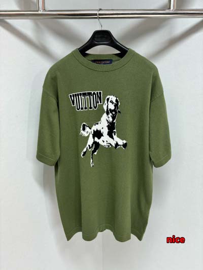 2024年12月5日秋冬原版復刻ルイヴィトン半袖 Tシャツ ...