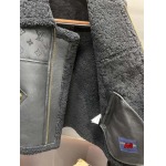 秋冬原版復刻 新品ルイヴィトン本革 毛皮一体 ジャケットアウター ag工場