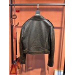 秋冬原版復刻 新品バレンシアガ本革 女性ジャケットアウター ag工場