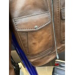 秋冬原版復刻 新品 Berluti 本革 ジャケットアウター ag工場