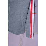 秋冬高品質 THOM BROWNE スウェット ジップアップ アウターshp工場