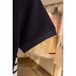 2025年春夏高品質新品 THOM BROWNE ポロシャツ半袖 Tシャツ shp工場