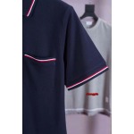 2025年春夏高品質新品 THOM BROWNE ポロシャツ半袖 Tシャツ shp工場