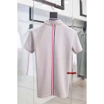 2025年春夏高品質新品 THOM BROWNE ポロシャツ半袖 Tシャツ shp工場