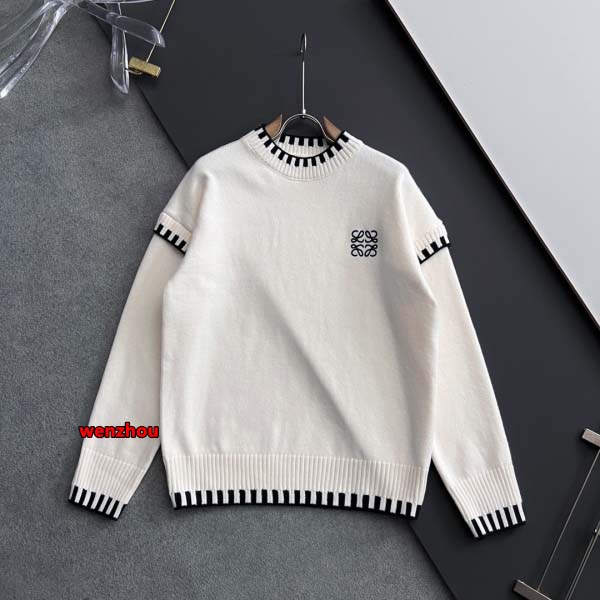 2024年12月秋冬高品質新品LOEWE カシミヤセーター wenzhou工場