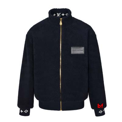 2024年12月10日秋冬高品質ルイヴィトンラムの綿毛アウタ...