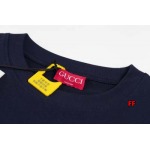 2025年高品質 新品春夏グッチ 半袖Tシャツ 綿 Tシャツ 男女兼用 HUAREN工場