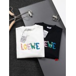 2025年新品春夏LOEWE 半袖Tシャツ 綿 Tシャツ 男女兼用 HUAREN工場