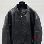 2024年原版復刻秋冬 バレンシアガ本革 ジャケットアウター  ku工場