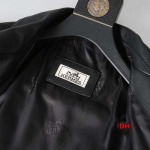 2024年原版復刻秋冬  エルメス  本革 ジャケットアウター  ku工場