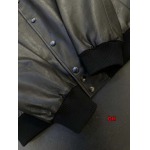 2024年原版復刻秋冬グッチ  本革 ジャケットアウター  ku工場