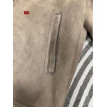 2024年原版復刻秋冬Berluti 本革 毛皮一体  ジャケットアウター  ku工場