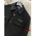 2024年原版復刻秋冬ルイヴィトン本革       上質ウールジャケットアウター  mm工場