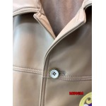 2024年原版復刻秋冬ルイヴィトン本革 ジャケットアウター  mm工場