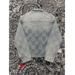 2024年12月16日新作原版復刻秋冬ルイヴィトン ラインストーンデニムジャケット fk工場