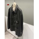 2024年新作原版復刻秋冬クロムハーツ 牛革本革 ジャケットアウター  ag工場