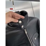 2024年新作原版復刻秋冬エルメス 毛皮一体 本革 ジャケットアウター   ag工場