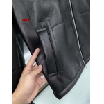 2024年新作原版復刻秋冬エルメス 毛皮一体 本革 ジャケットアウター   ag工場