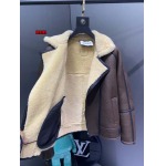 2024年新作原版復刻秋冬LOEWE 皮一体本革 ジャケットアウター   ag工場