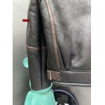 2024年新作原版復刻秋冬LOEWE 皮一体本革 ジャケットアウター   ag工場