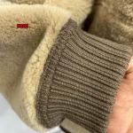 2024年新作原版復刻秋冬ルイヴィトン毛皮一体  本革 ジャケットアウター  ag工場