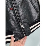 2024年新作原版復刻秋冬グッチ 本革 ジャケットアウター  ag工場