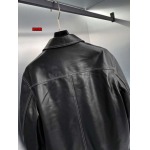 2024年新作原版復刻秋冬PRADA 本革 ジャケットアウター   ag工場