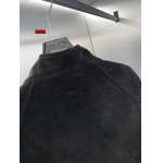 2024年新作原版復刻秋冬PRADA 本革 ジャケットアウター   ag工場