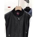 2024年新作原版復刻秋冬グッチ 本革 ジャケットアウター  ag工場