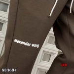 2024年12月19日秋冬高級品新作 AIexander Wang 裏起毛   スポーツズボ JKX工場