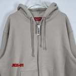 2024年12月19日秋冬高級品新作 SUPREME裏起毛  ジップアップ パーカー 61工場