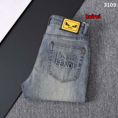 2025年春夏新作入荷FENDI薄手 ジーンズ kairui...