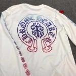 新作入荷高品質クロムハーツ長袖 Tシャツ 綿男女兼用 agfs工場