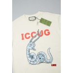 2025年春夏新作入荷グッチ  半袖 Tシャツ 280g 綿 LWZ工場