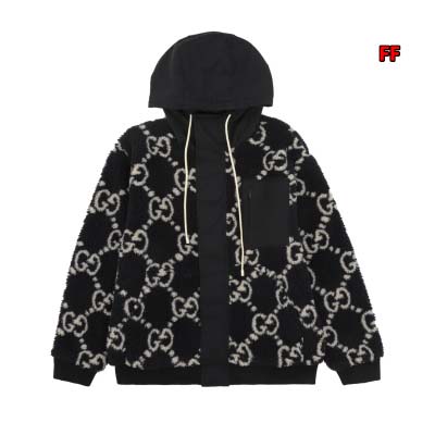 2025年新作12月1日秋冬新品グッチラムの綿毛アウタージャ...