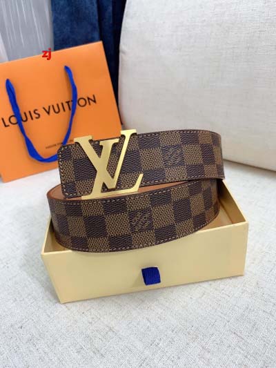 2025年早春新品入荷ルイヴィトン 本革 ベルト ZJ工場