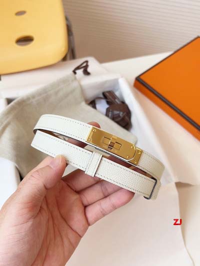 2025年早春新品入荷エルメス 女性  本革 ベルト ZJ工場