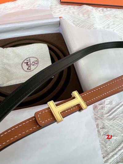 2025年早春新品入荷エルメス 女性 本革 ベルト ZJ工場