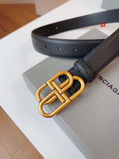 2025年早春新品入荷バレンシアガ 本革 ベルト ZJ工場