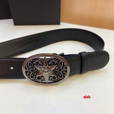2025年早春高品質新品入荷クロムハーツ 本革 ベルト aish工場